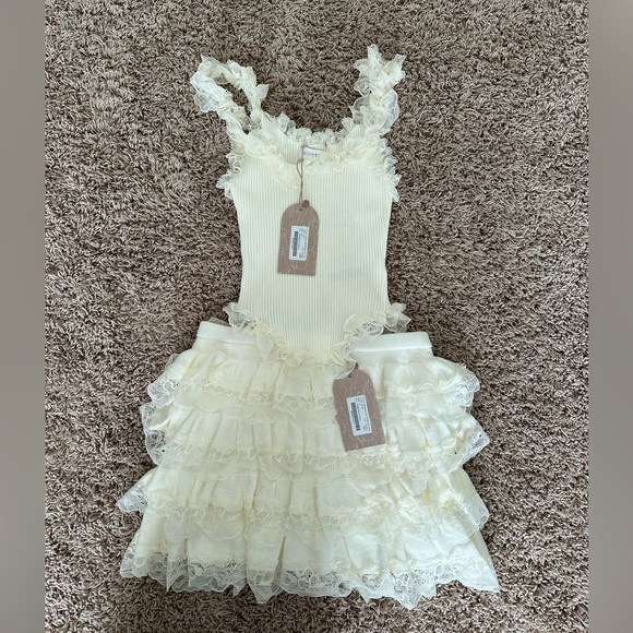 Meshki Ruffle matching set - Picture 3 of 7